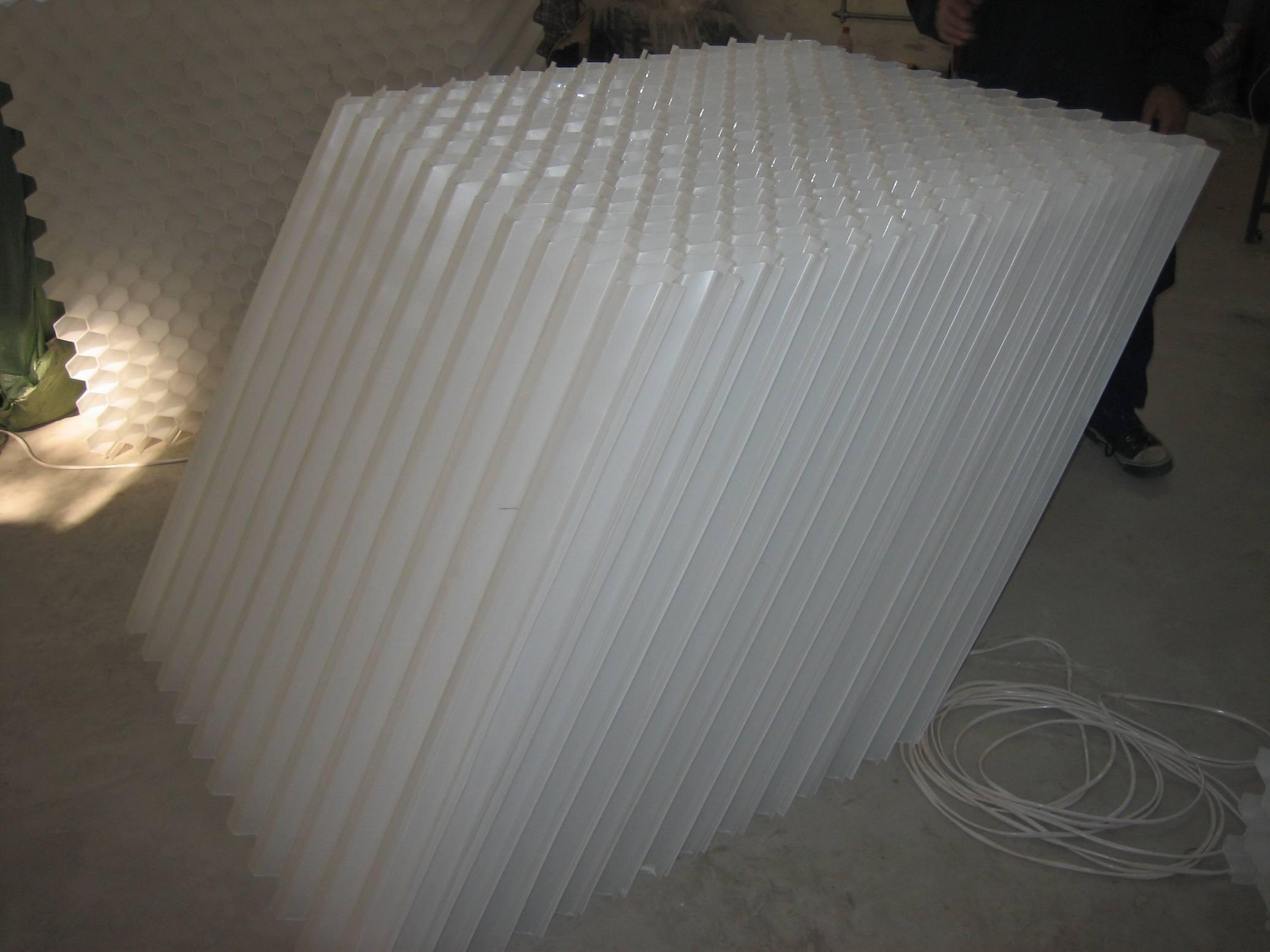 斜管,蜂窝斜管,斜管填料,斜管沉淀池