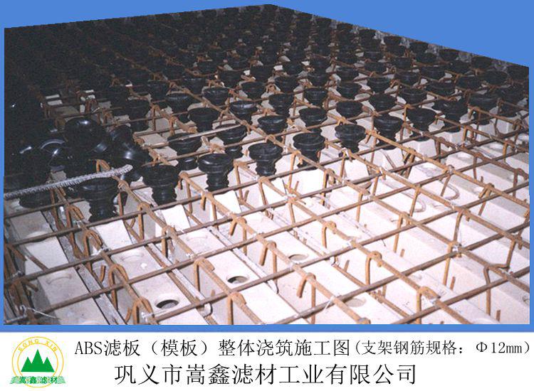 ABS整体浇筑滤板,ABS滤板,混凝土预制滤板,滤板